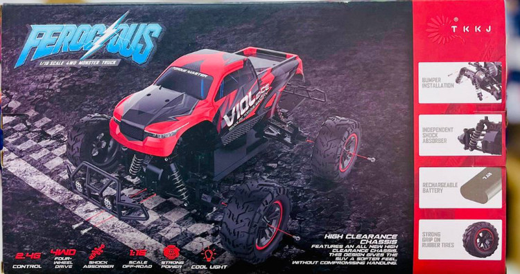 ماشین کنترلی افرود شارژی بادی تعویض 4WD ایتم ۶۱